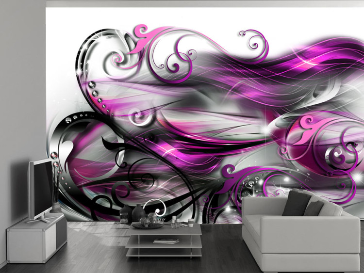 Mural de parede Purple expression 97704