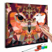 Paint by Number Kit Geometric Owl 107514 additionalThumb 3