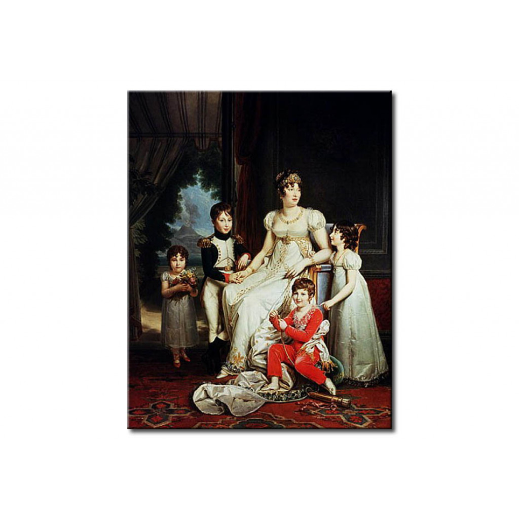 Schilderij  François Gérard: Caroline Bonaparte