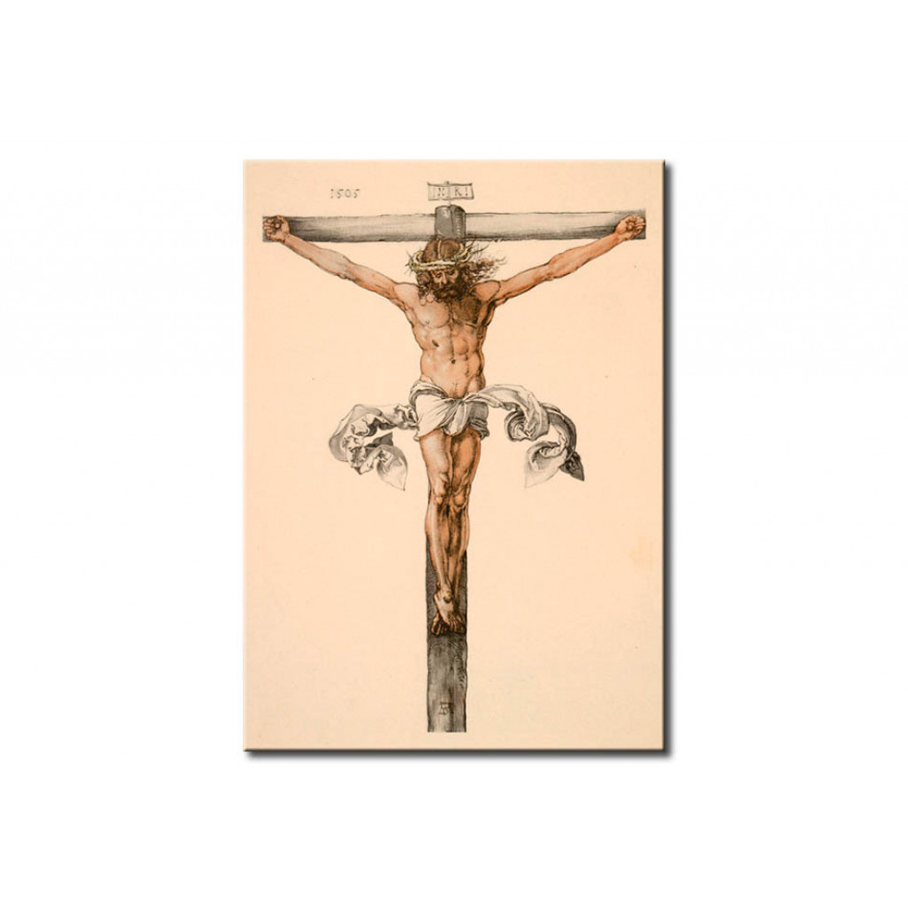 Reprodução Do Quadro Christ On Cross