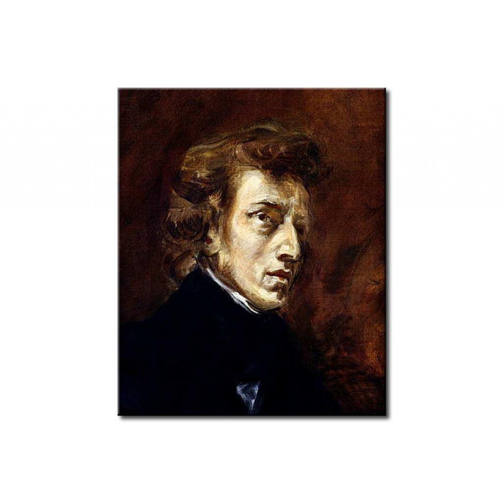 Schilderij  Eugène Delacroix: Frederic Chopin