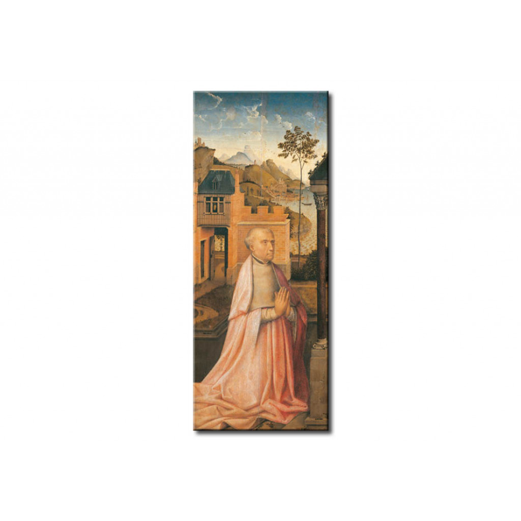 Schilderij  Rogier Van Der Weyden: Donor Portrait