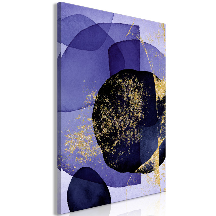 Canvas Art Print Purple Kaleidoscope (1 Part) Vertical 138514 additionalImage 2