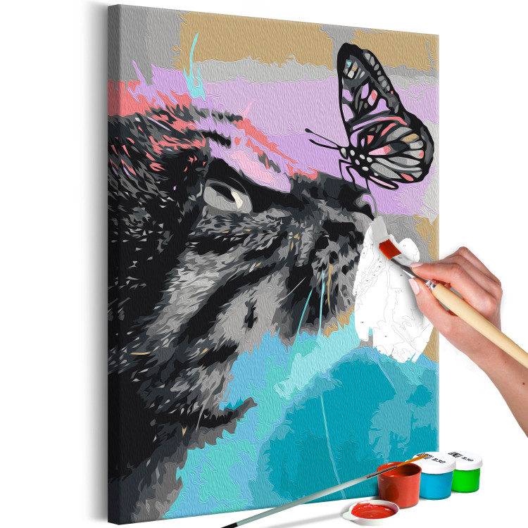 Paint by number Butterfly Kiss 143314 additionalImage 3