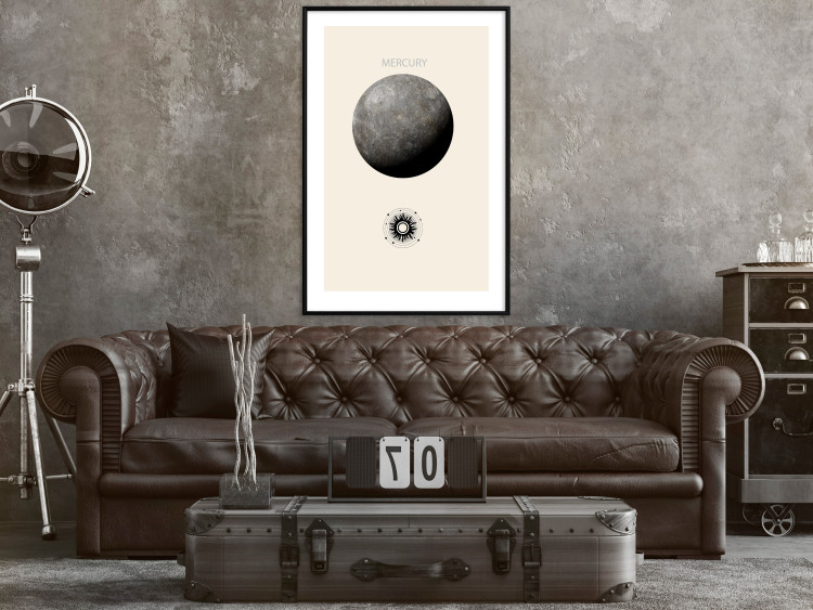 Wall Poster Silver Mercury - The Smallest of the Planets of the Solar System 146314 additionalImage 18