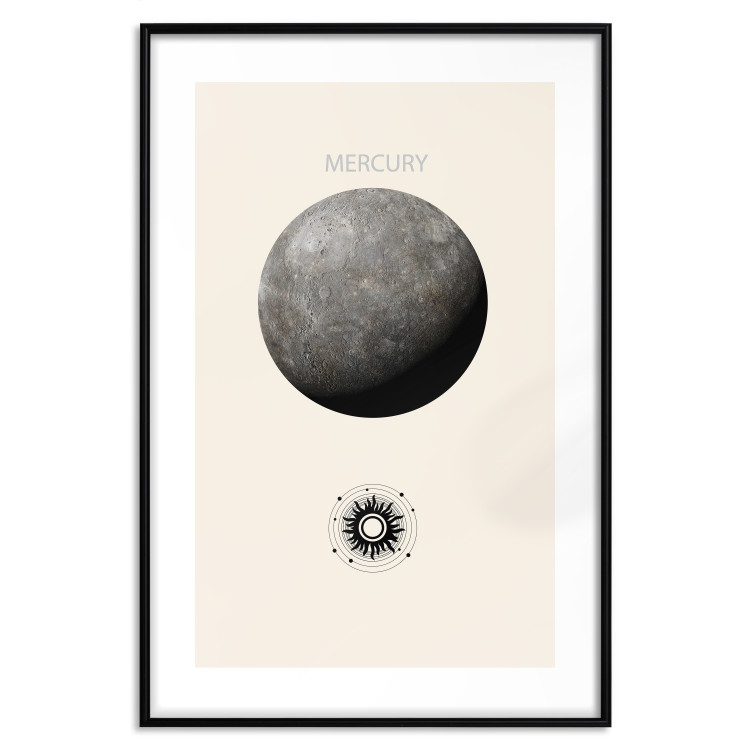 Wall Poster Silver Mercury - The Smallest of the Planets of the Solar System 146314 additionalImage 26