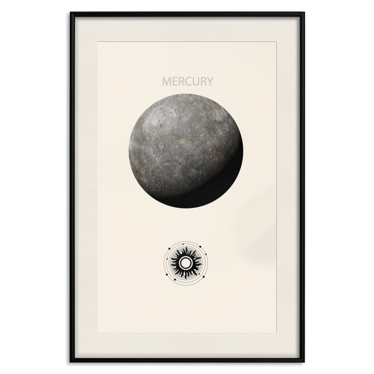 Wall Poster Silver Mercury - The Smallest of the Planets of the Solar System 146314 additionalImage 21