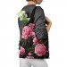 Bolsa de mujer Chinese peonies - floral motif in shades of pink on a dark background 147614 additionalThumb 3