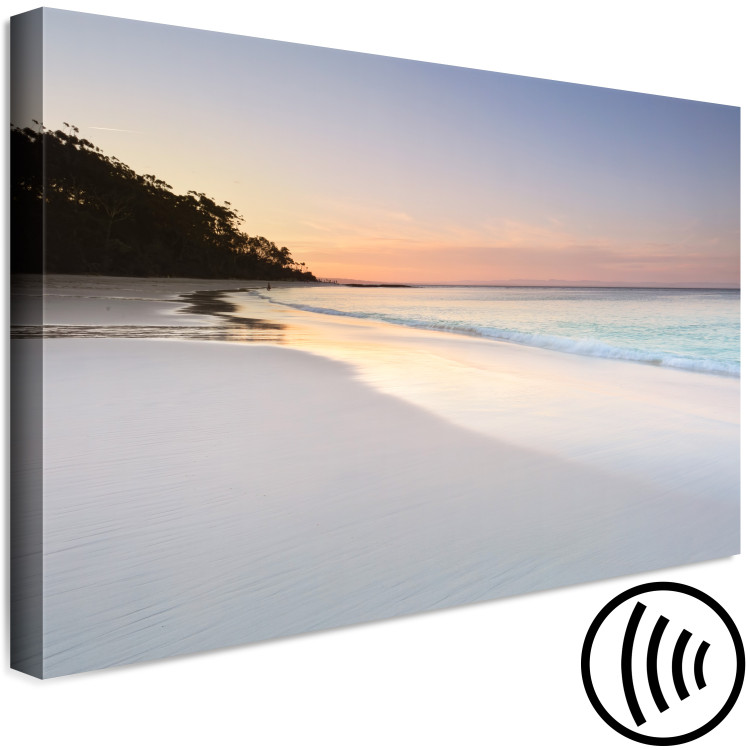 Canvas Art Print Colorful Beach - Sand and Sky in the Colors of an Exotic Dawn 147714 additionalImage 6