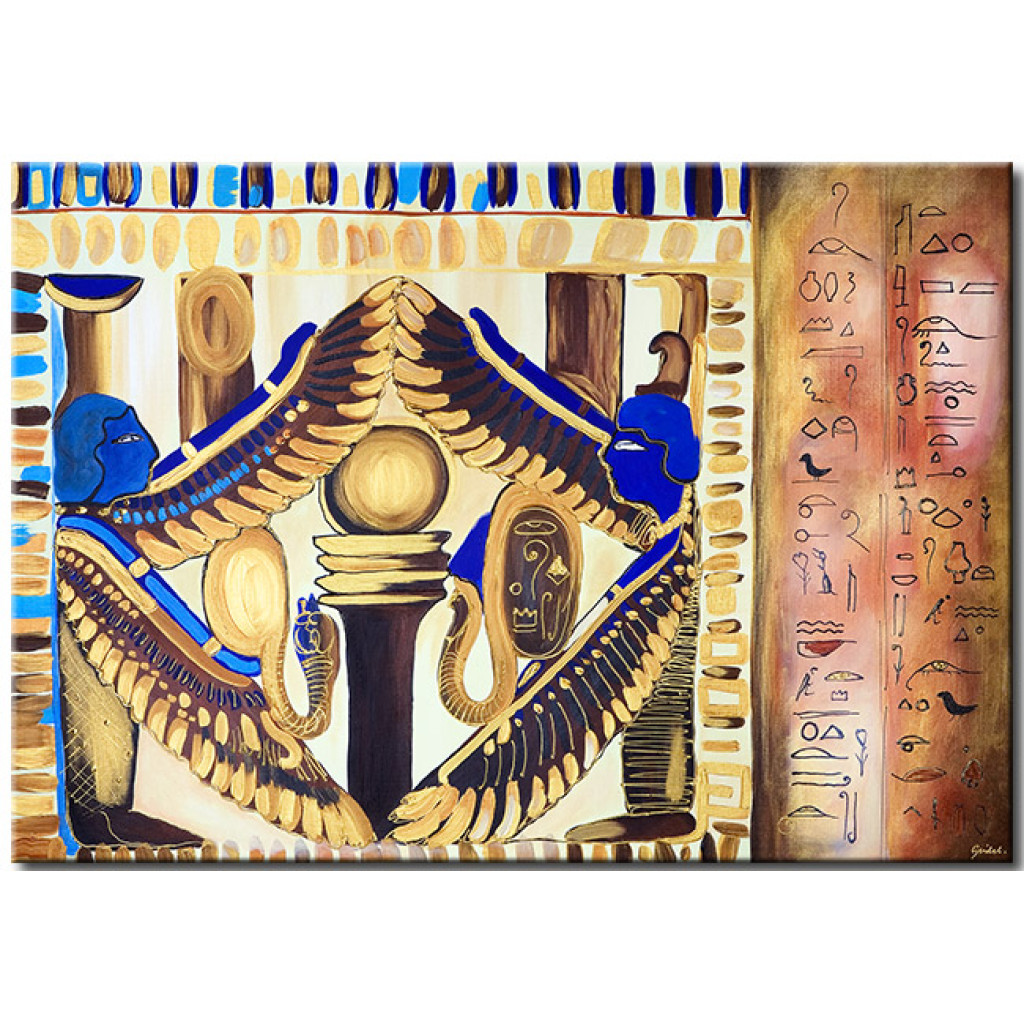 Schilderij  Egyptische Karakters : Egyptische Overtuigingen