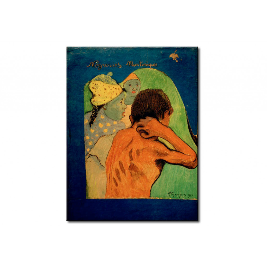 Schilderij  Paul Gauguin: Nègreries Martinique