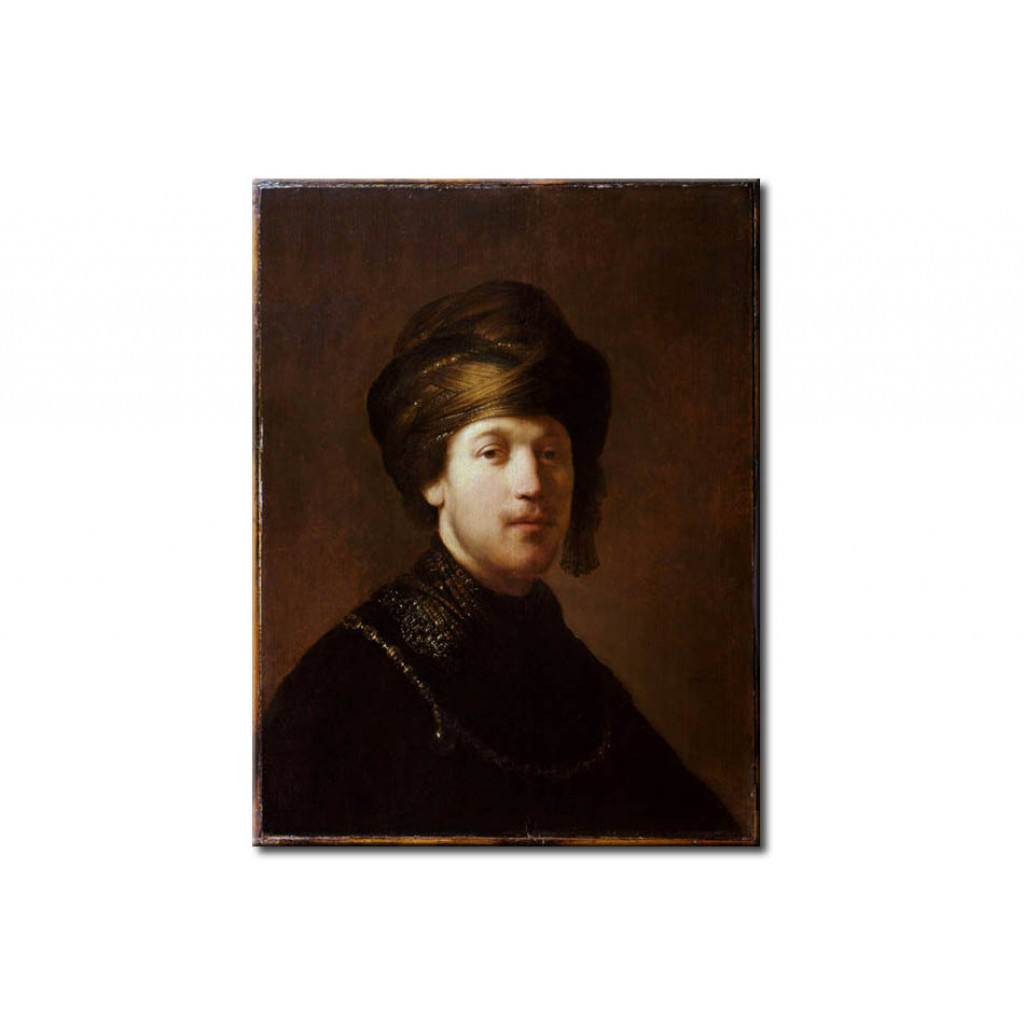Schilderij  Rembrandt: Junger Orientale