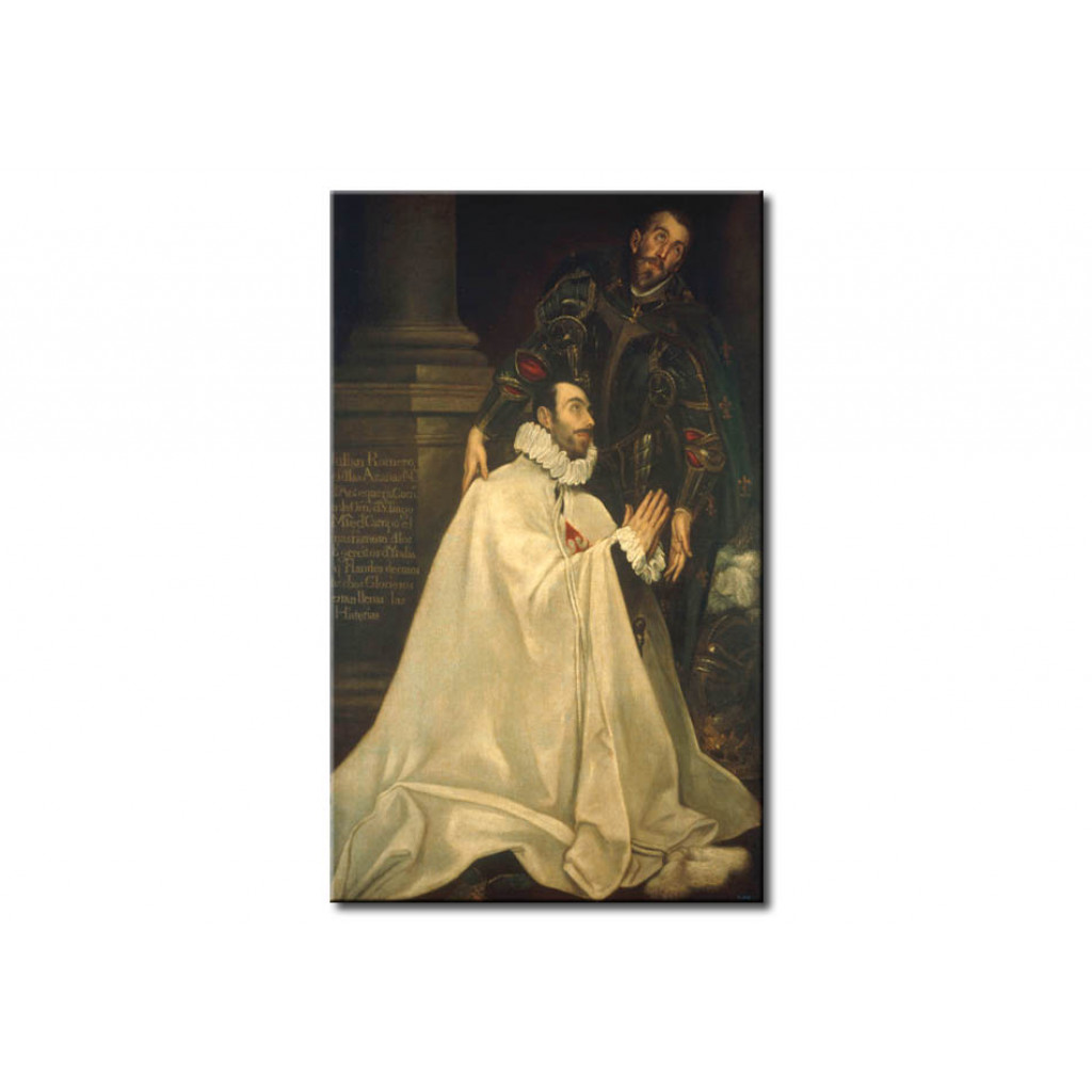 Schilderij  El Greco: Julián Romero De Las Aza–as With His Name Saint, Saint Julian Of Brioude