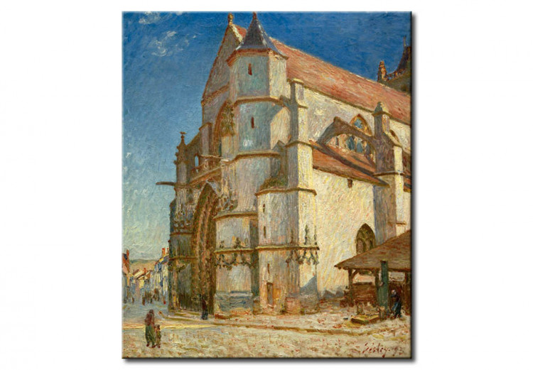 Reprodukcja obrazu L'église de Moret au soleil du matin 53914