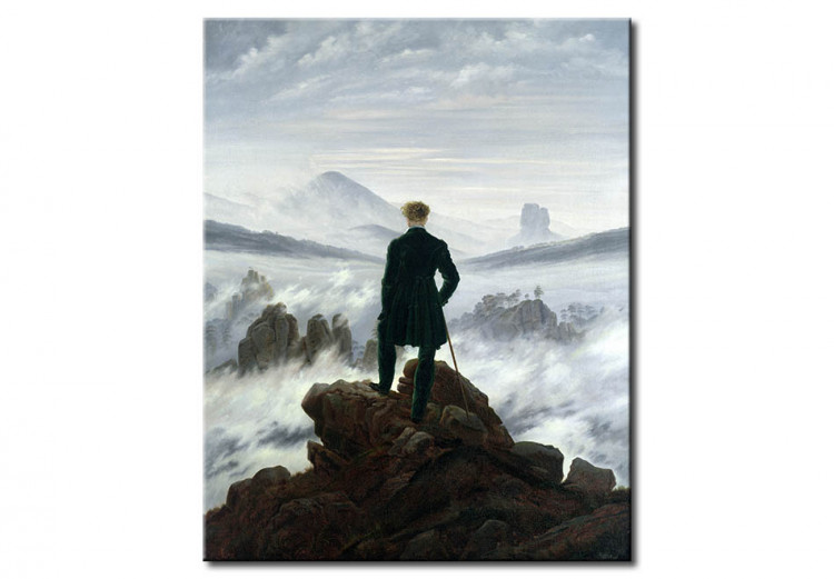 Reprodukcja obrazu Wędrowiec nad morzem mgły 54114
