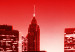Bild auf Leinwand Rotes Licht über New York - 5 Teile 58314 additionalThumb 4