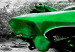 Quadro su tela Macchina verde in stile retrò nel deserto di Colorado 59014 additionalThumb 5