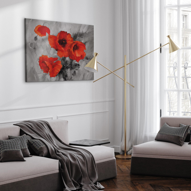 Canvas Print Steel Poppies  95014 additionalImage 10