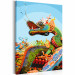 Paint by Number Kit Colourful Dragon 107424 additionalThumb 5