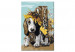 Malen nach Zahlen-Bild für Erwachsene Dog and Sunflowers 107524 additionalThumb 6