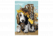 Malen nach Zahlen-Bild für Erwachsene Dog and Sunflowers 107524 additionalThumb 7
