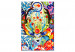Obraz do malowania po numerach Jeleń i kwiaty 107624 additionalThumb 6