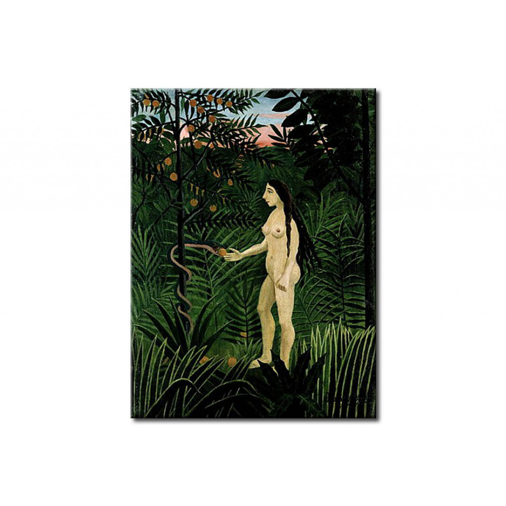 Schilderij  Henri Rousseau: Eve