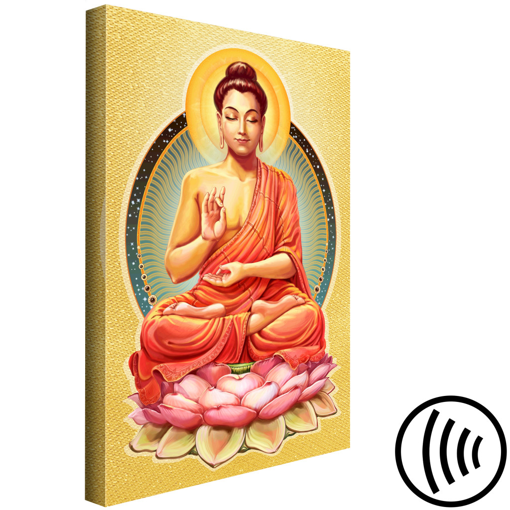 Quadro Em Tela Peace Of Buddha (1 Part) Vertical