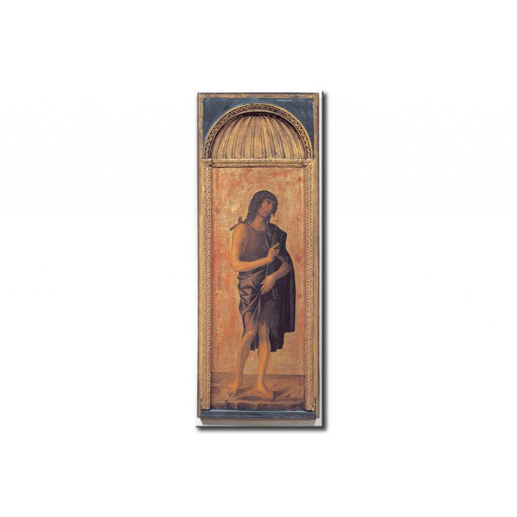 Schilderij  Giovanni Bellini: John The Baptist