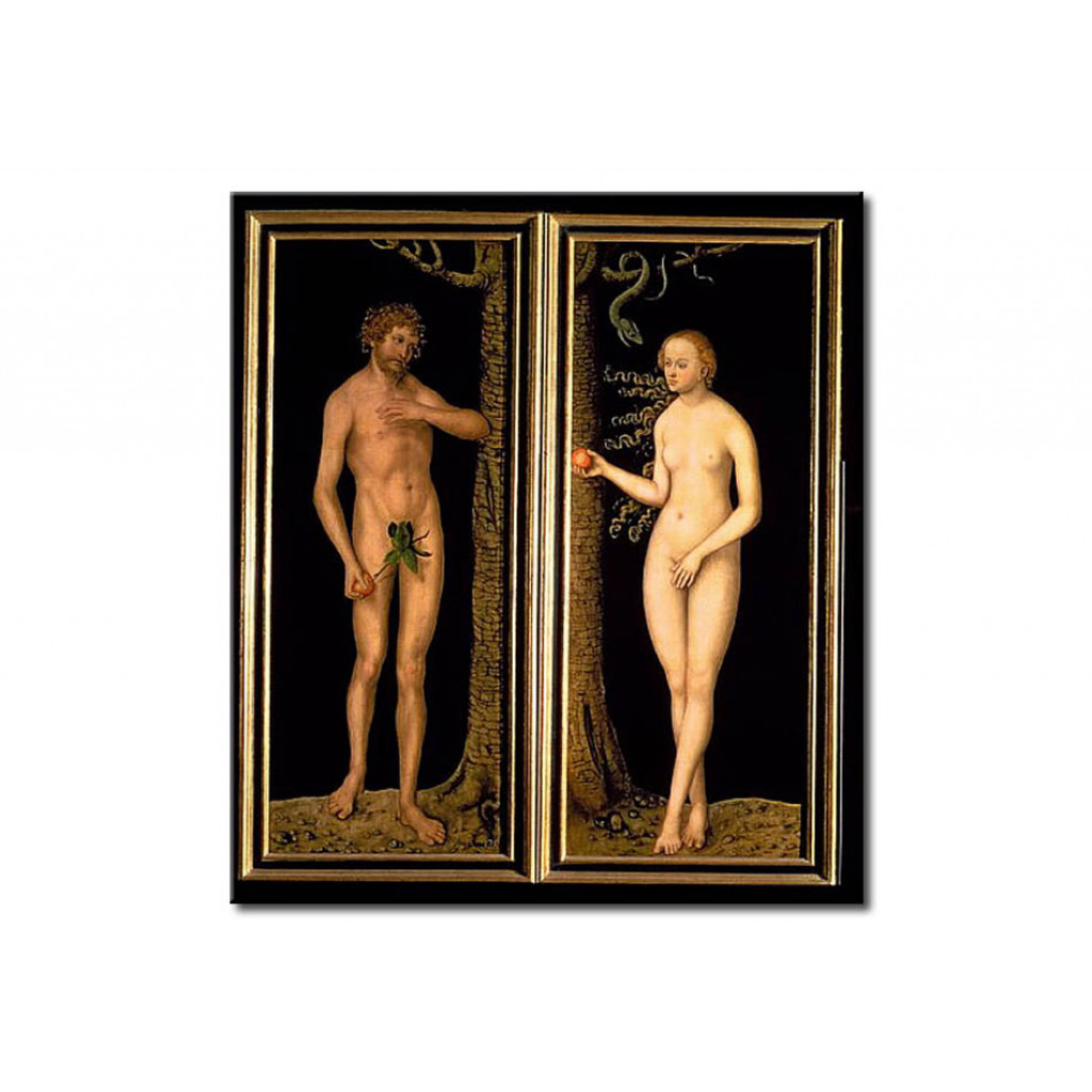 Reprodukcja Obrazu Adam I Ewa