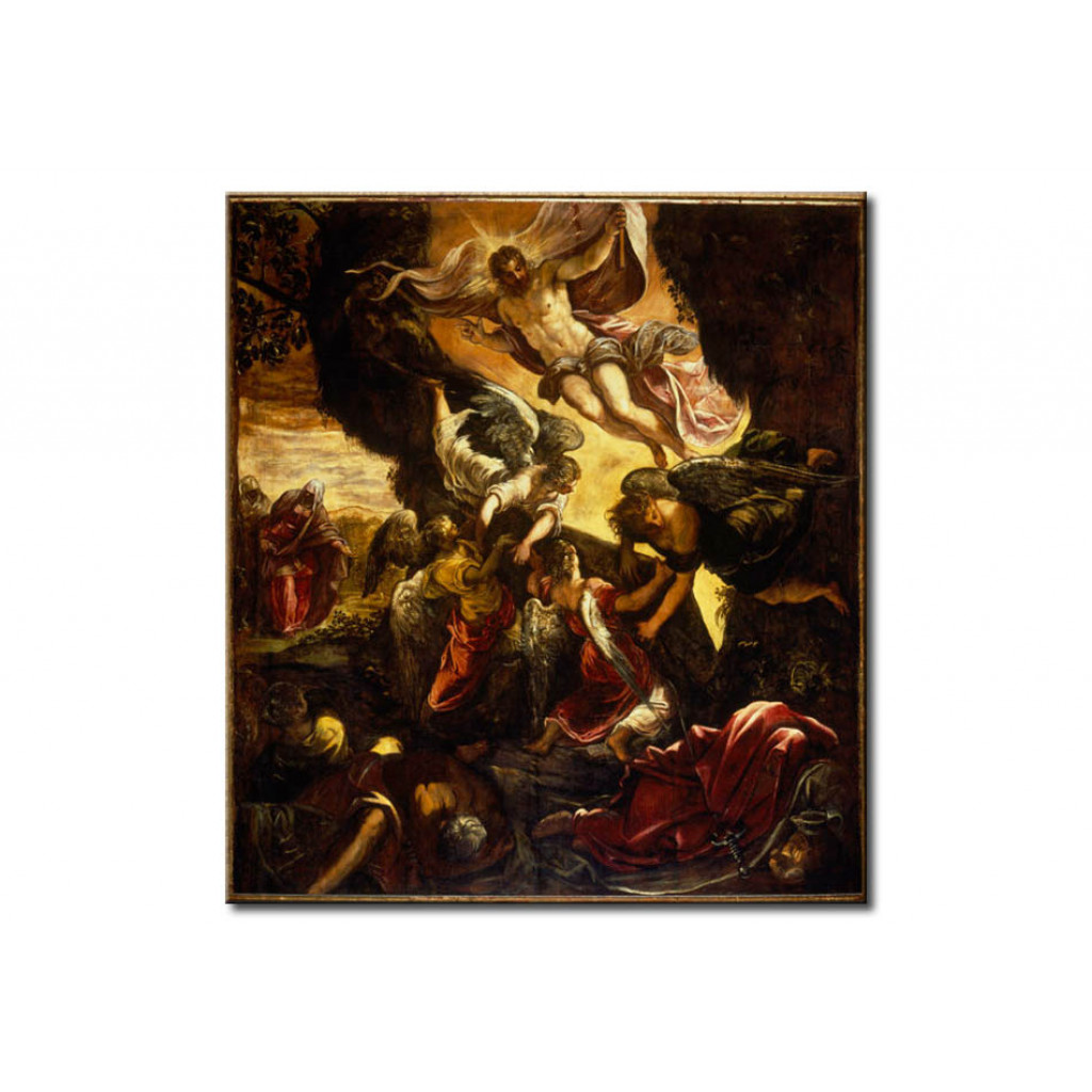 Schilderij  Tintoretto: The Resurrection Of Christ