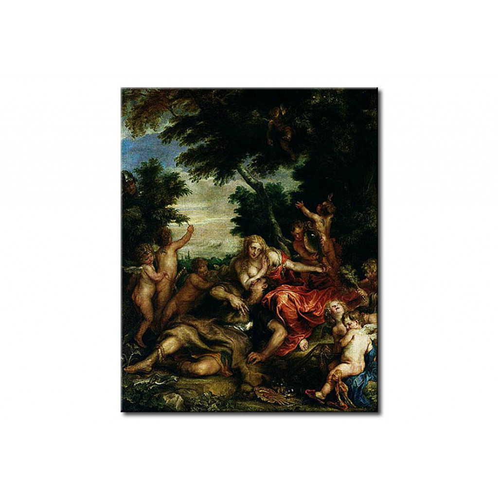 Schilderij  Anthony Van Dyck: Rinaldo And Armida