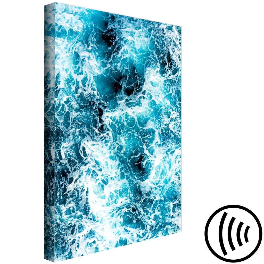Schilderij  Zee: Sea Currents (1 Part) Vertical