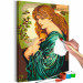 Cuadro para pintar con números Portrait of Proserpina 134224 additionalThumb 3