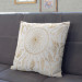 Mikrofaser Kissen Exotic circles - composition in shade of brown on light background cushions 146924 additionalThumb 3