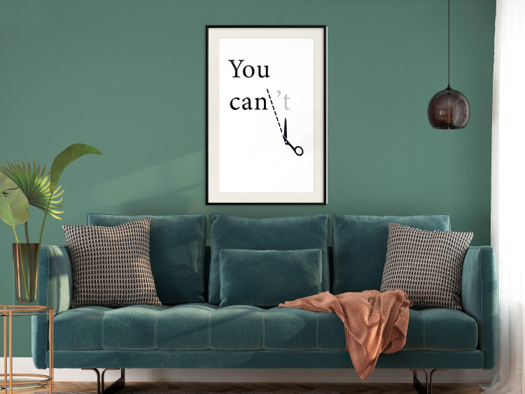 Wall Poster You Can Always Do Everything - Dark Inscription With Graphics on a White Background 149724 additionalImage 17