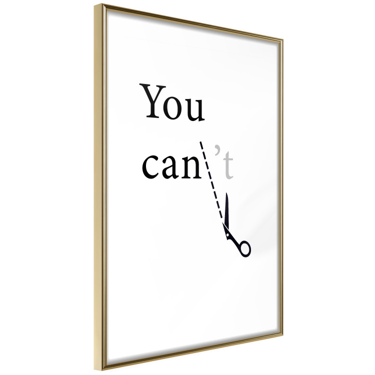 Wall Poster You Can Always Do Everything - Dark Inscription With Graphics on a White Background 149724 additionalImage 12