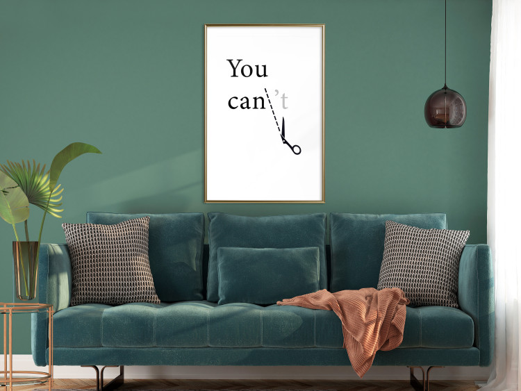 Wall Poster You Can Always Do Everything - Dark Inscription With Graphics on a White Background 149724 additionalImage 15