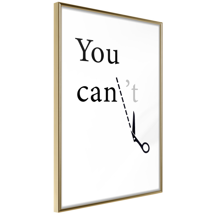 Wall Poster You Can Always Do Everything - Dark Inscription With Graphics on a White Background 149724 additionalImage 5