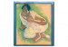 Tableau déco Femme tahitienne accroupie 50724