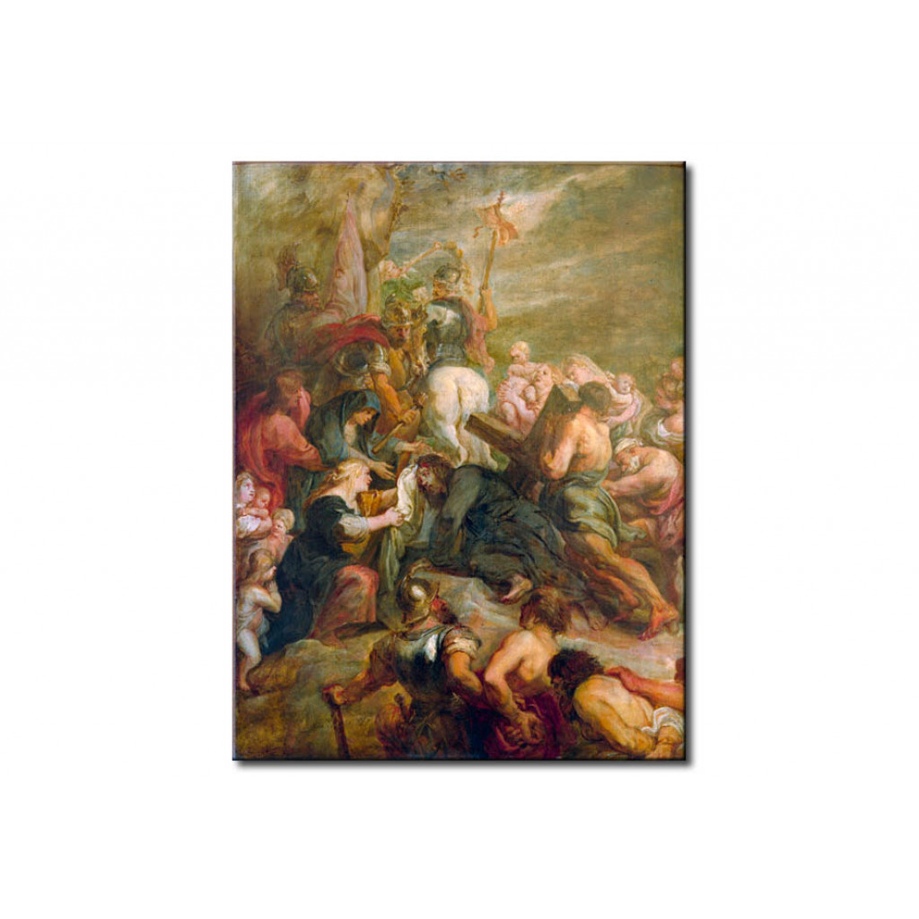 Schilderij  Peter Paul Rubens: Christ Carrying The Cross