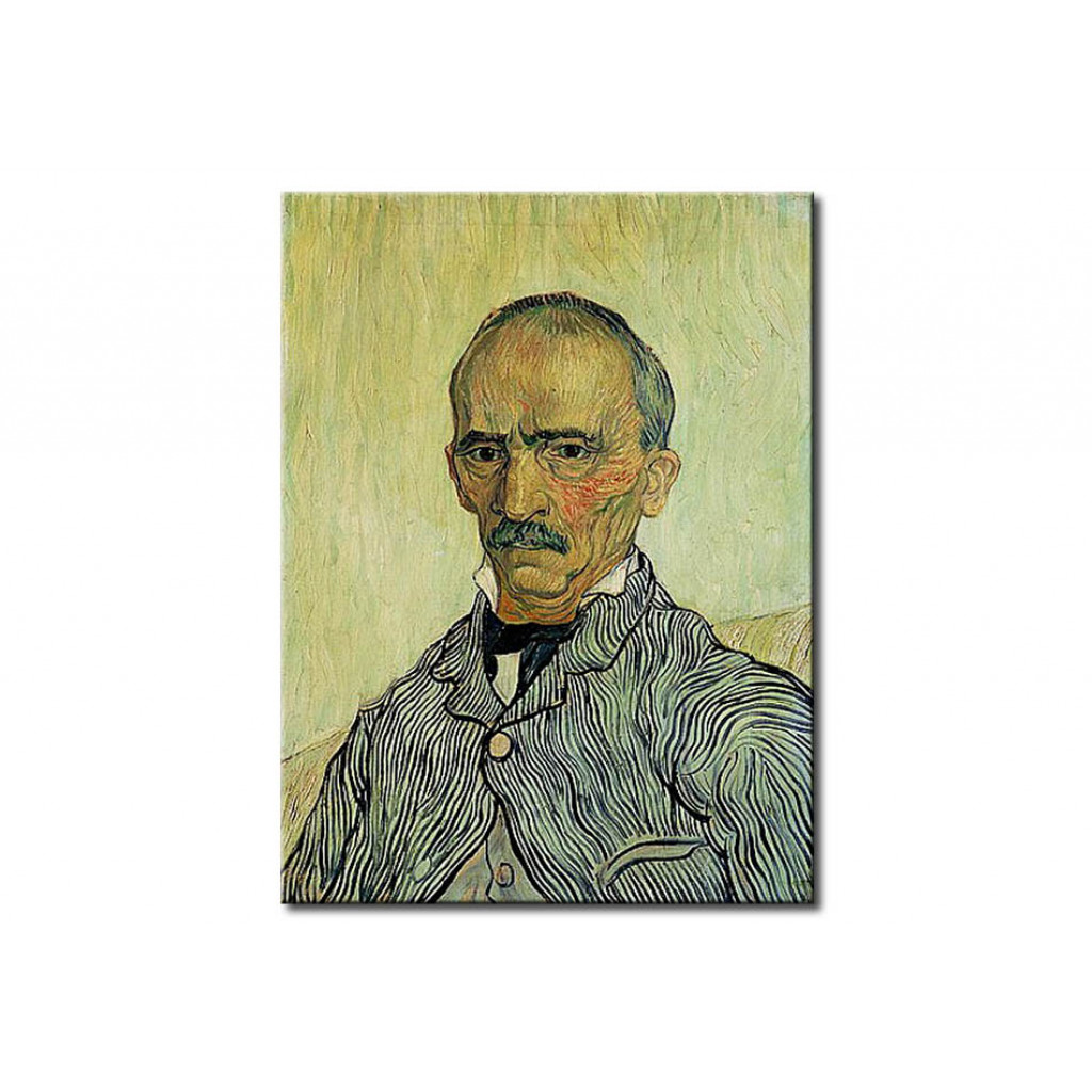 Schilderij  Vincent Van Gogh: Portrait Of Superintendant Trabuc In St. Paul's Hospital