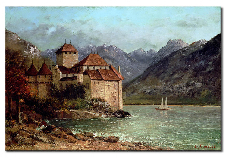 Copie de tableau Le Château de Chillon 52924