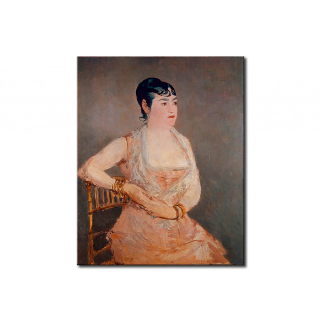 Schilderij  Edouard Manet: Lady In Pink