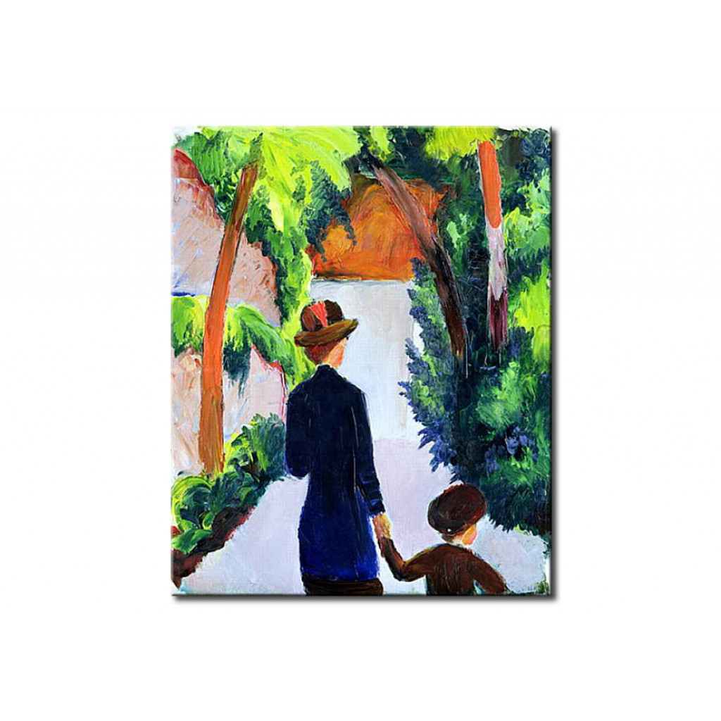 Quadro Famoso Mother And Child In The Park