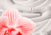 Quadro contemporaneo Buddha bianco e orchidea 55624 additionalThumb 5