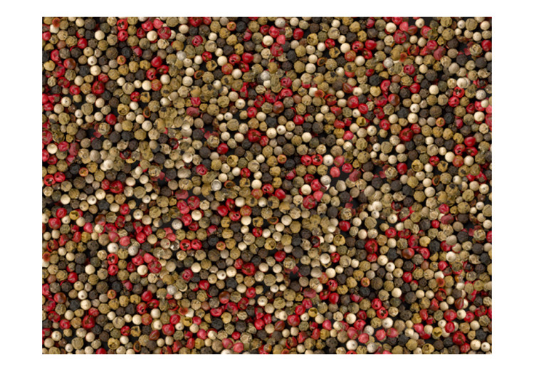 Fototapeta Mozaika z kolorowego pieprzu - motyw przypraw do kuchni lub do jadalni 60224 additionalImage 1