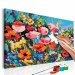 Paint by Number Kit Colourful Meadow Flowers 107134 additionalThumb 3