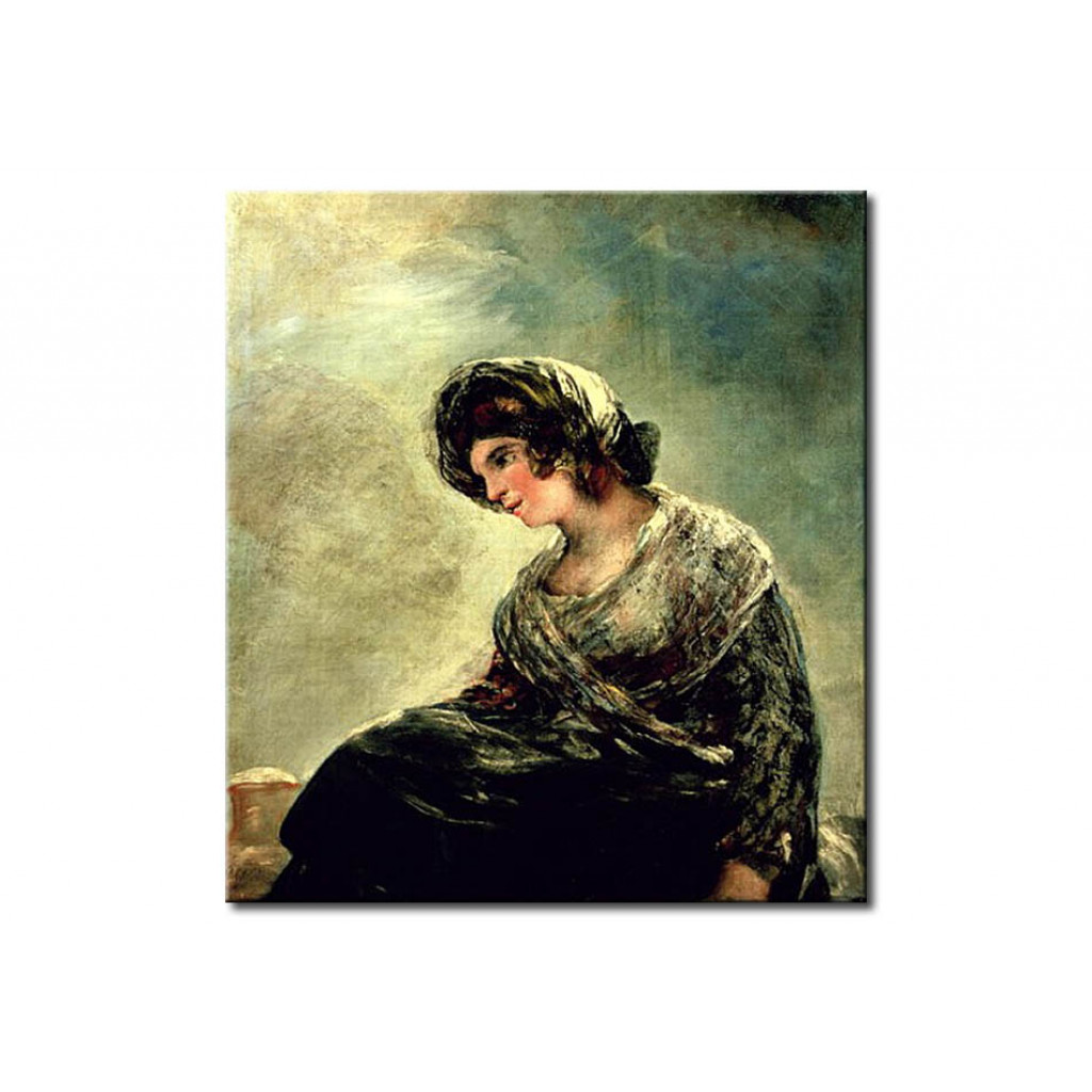 Schilderij  Francisco Goya: The Milkmaid Of Bordeaux