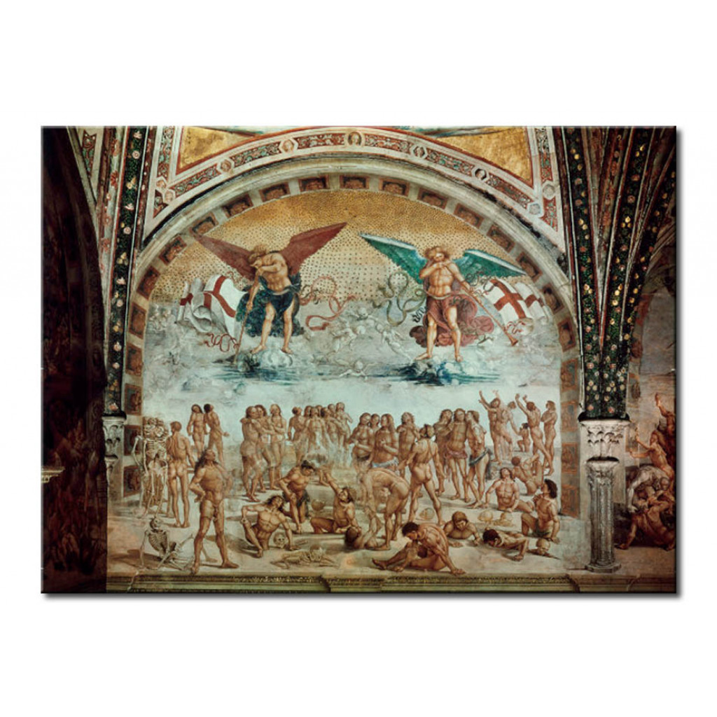 Schilderij  Luca Signorelli: The Resurrection Of The Flesh